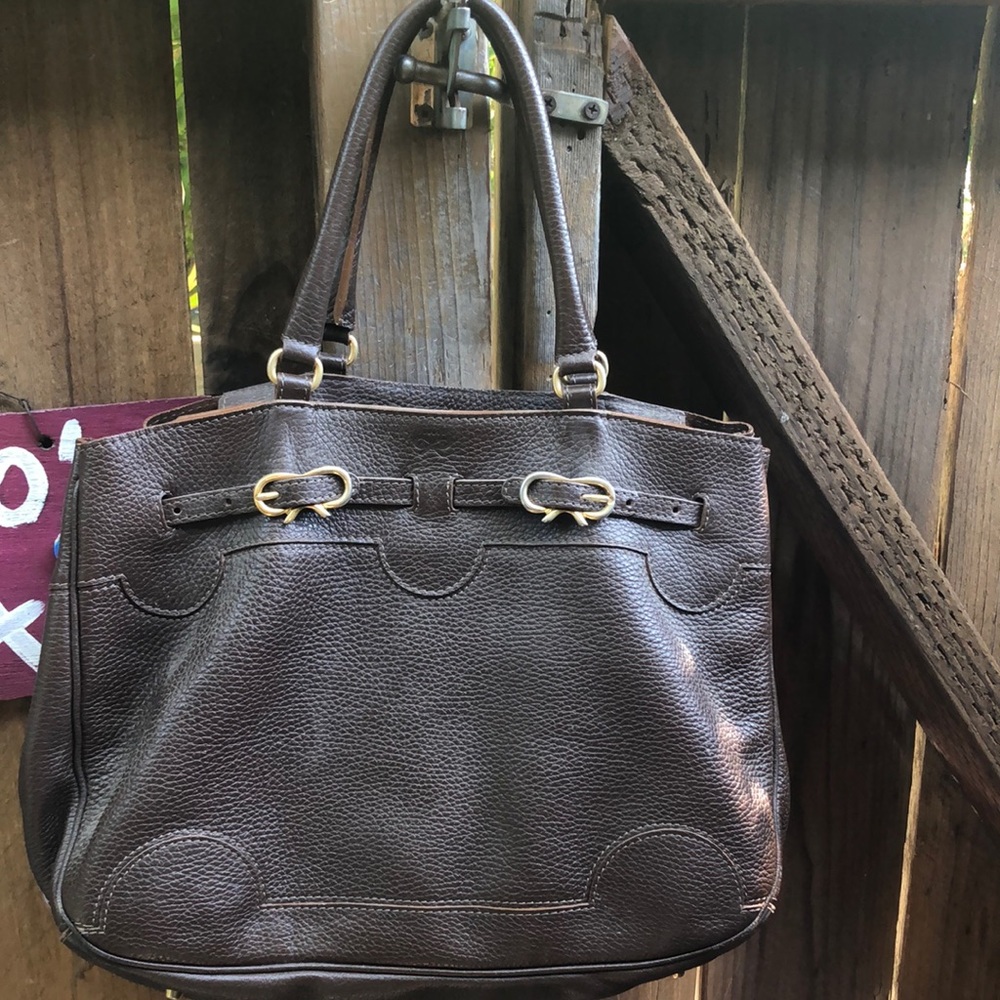 Anya Hindmarch Brown Leather Handbag